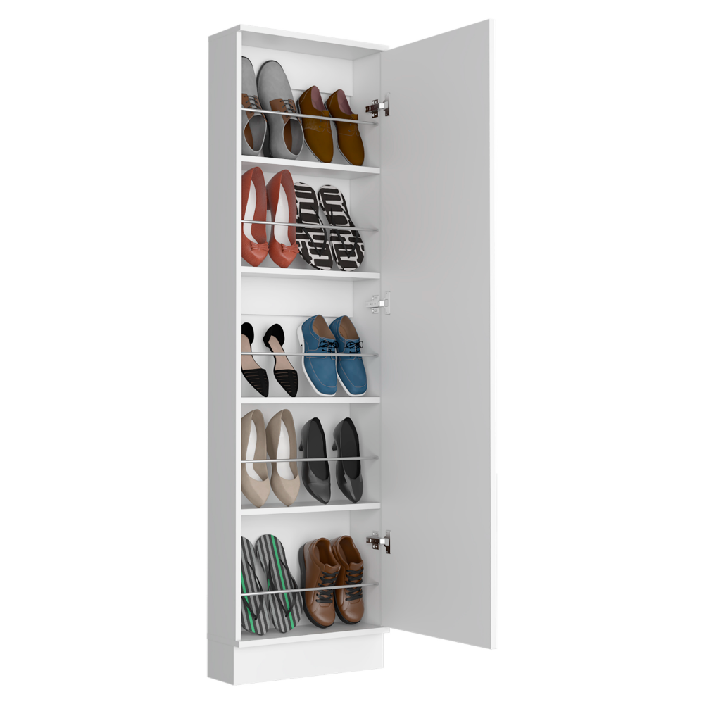 Shoe Rack Standing Mirror