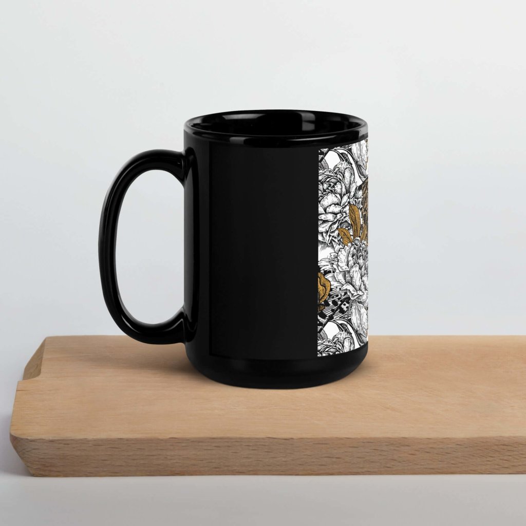 Black Glossy Mug - Lorri Melas