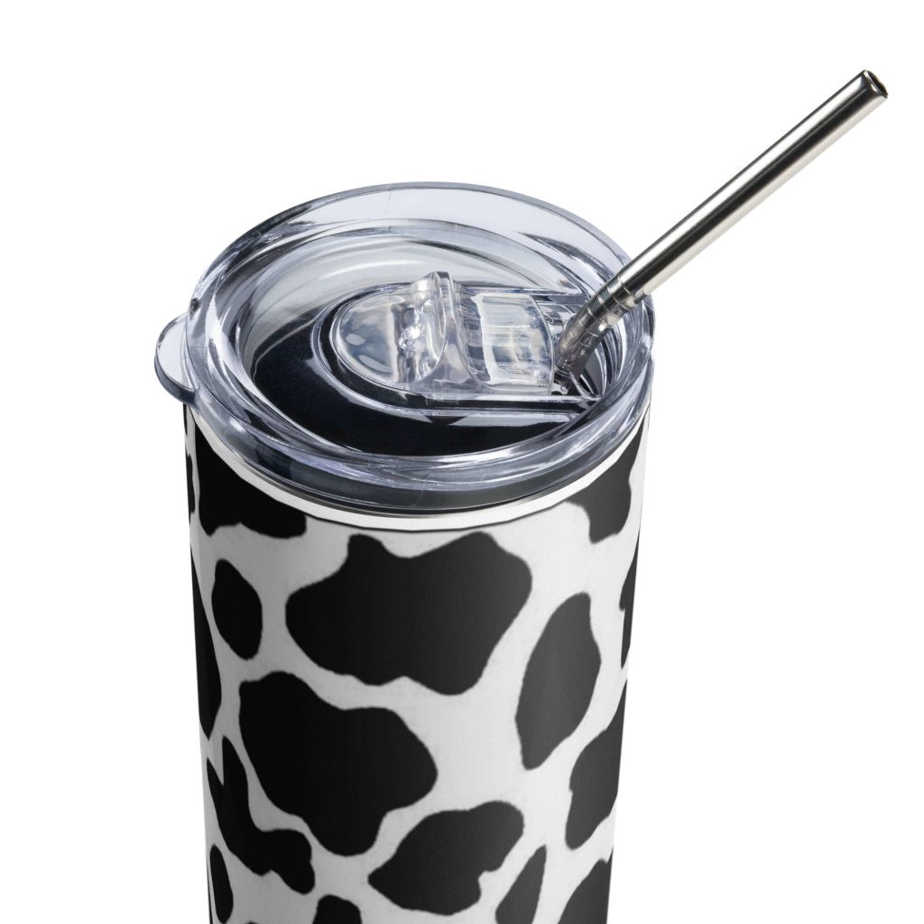 Cow Print Stainless Steel Tumbler 20oz Lorri Melas