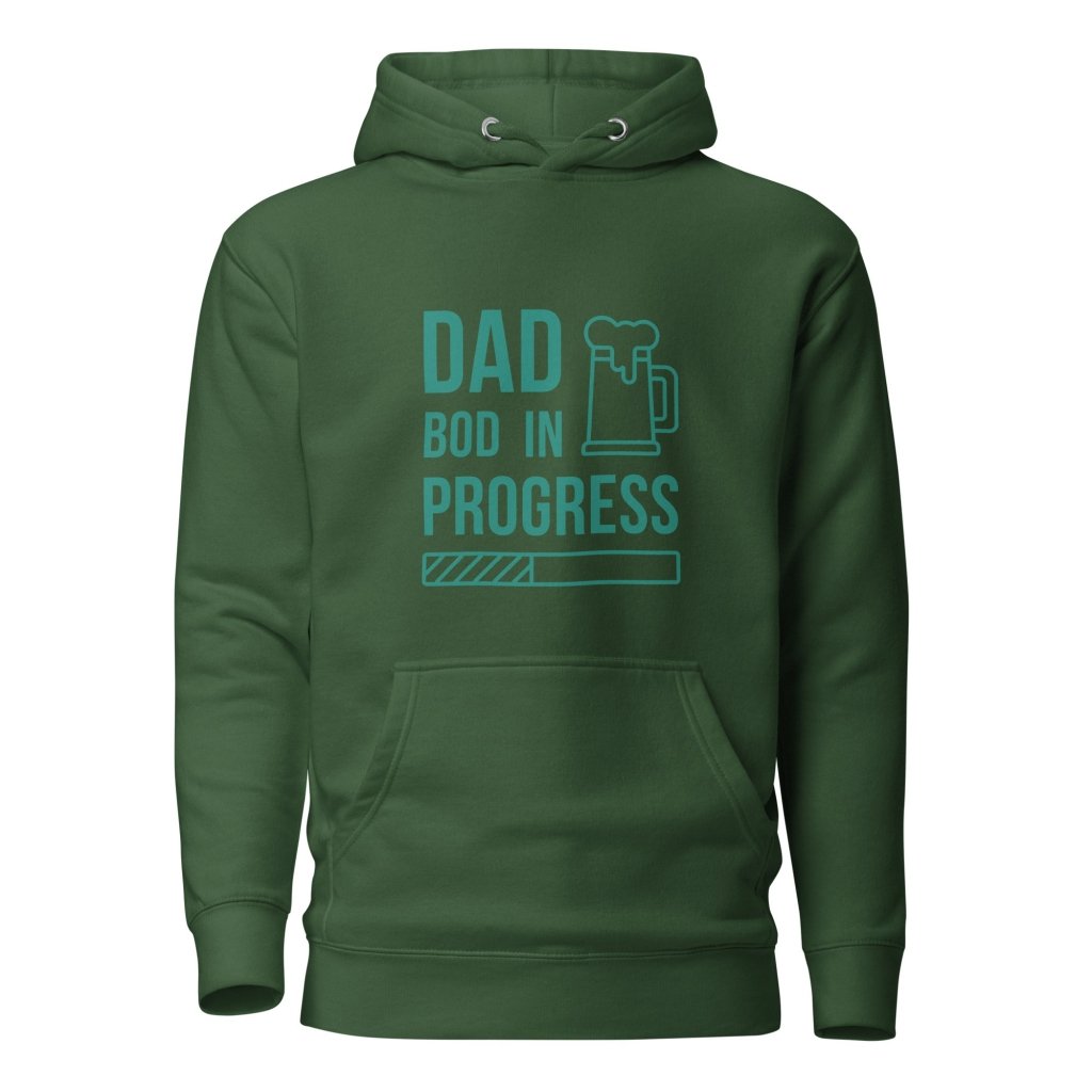 Father's Day Special - "Dad Bod in Progress" Hoodie - The Ultimate Statement of Dad's Journey Lorri Melas