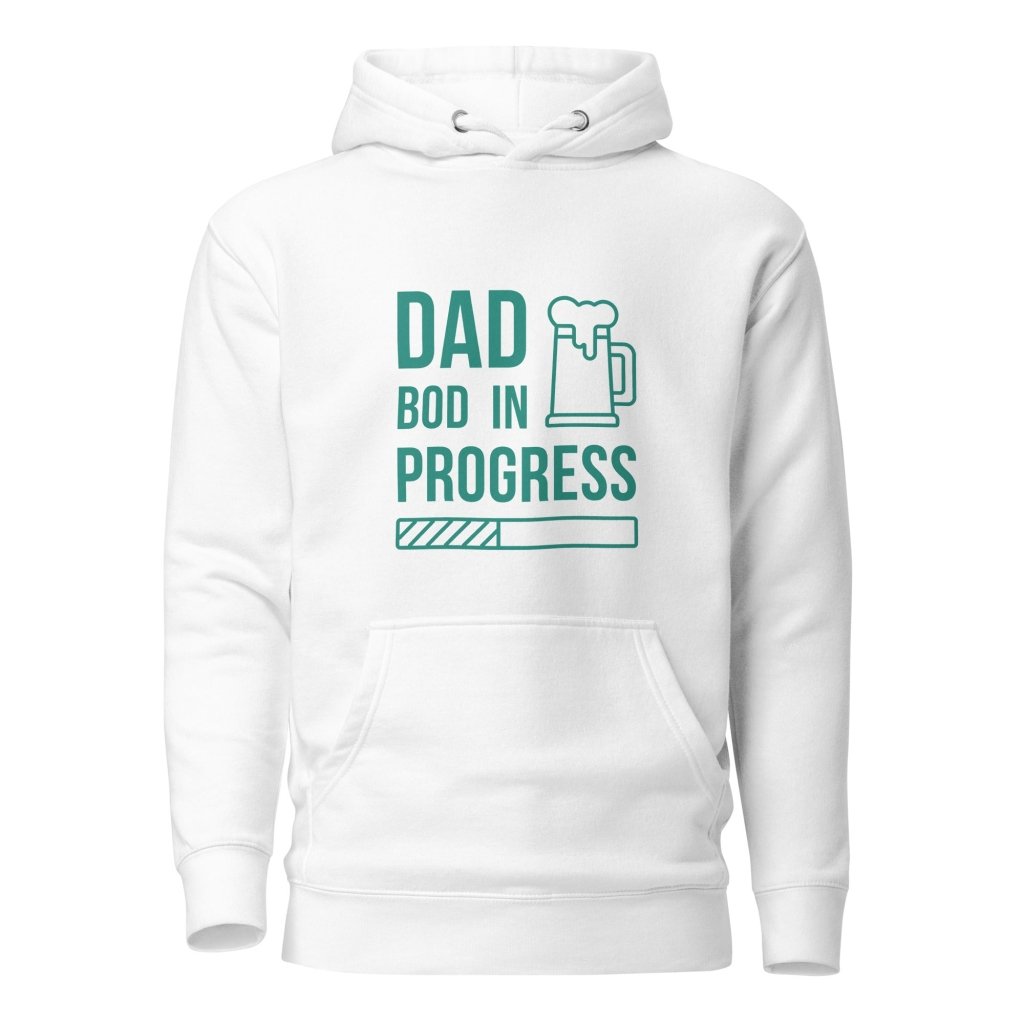 Father's Day Special - "Dad Bod in Progress" Hoodie - The Ultimate Statement of Dad's Journey Lorri Melas