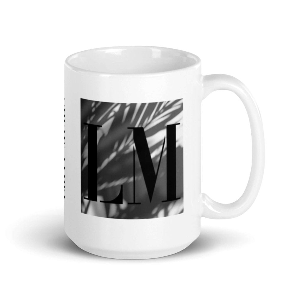 Lorri Melas LM Black and White Coffee Mug - Lorri Melas