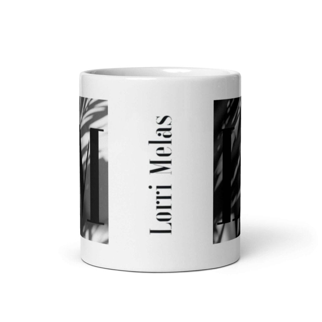 Lorri Melas LM Black and White Coffee Mug - Lorri Melas