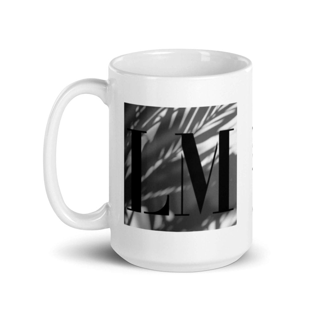 Lorri Melas LM Black and White Coffee Mug - Lorri Melas