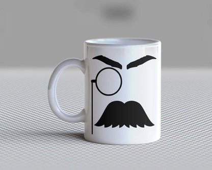 Mean Mug Ceramic Cup for Tea or Coffee Mug - 12oz Capacity
