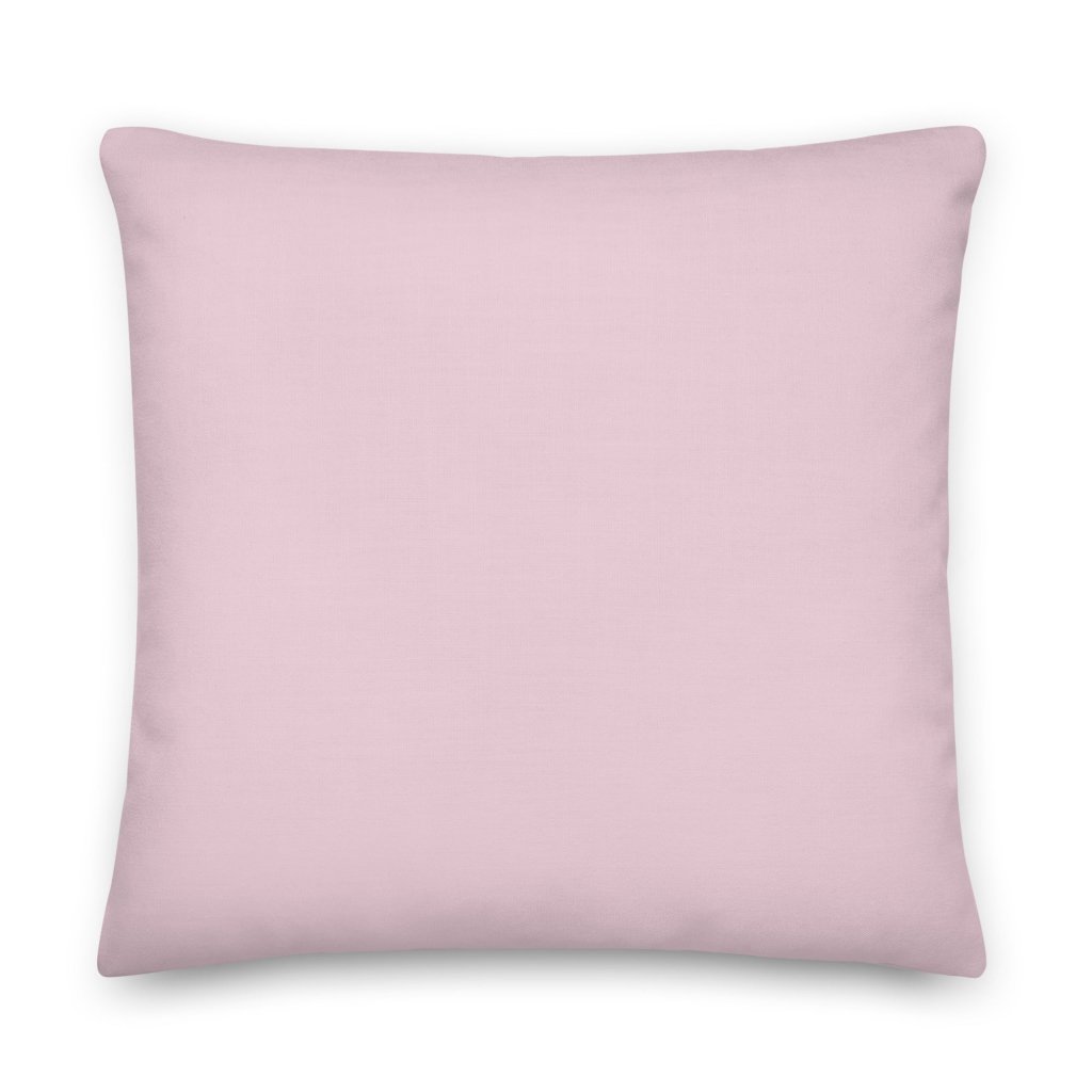 Pink Bouquet Flowers & Leaves Floral Botanical Design Throw Pillow with Insert Included Couch Cushion - Lorri Melas