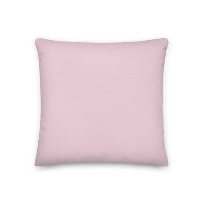 Pink Bouquet Flowers & Leaves Floral Botanical Design Throw Pillow with Insert Included Couch Cushion - Lorri Melas