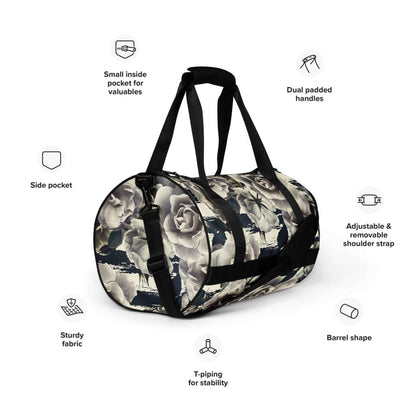 Roses Gym Bag - Lorri Melas