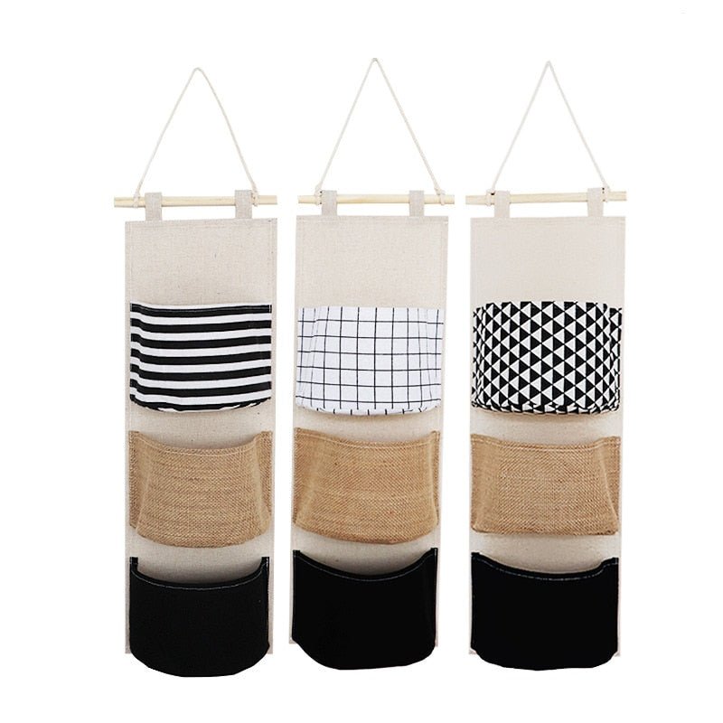 Wall Mounted Home Space Saving Hanging Geometric Organizer - Lorri Melas