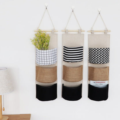 Wall Mounted Home Space Saving Hanging Geometric Organizer - Lorri Melas