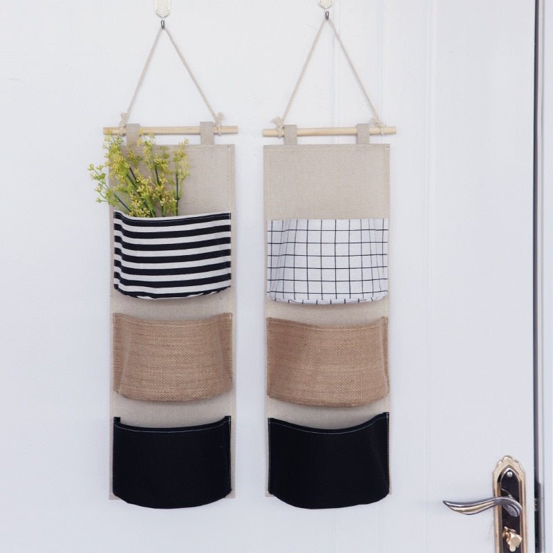 Wall Mounted Home Space Saving Hanging Geometric Organizer - Lorri Melas