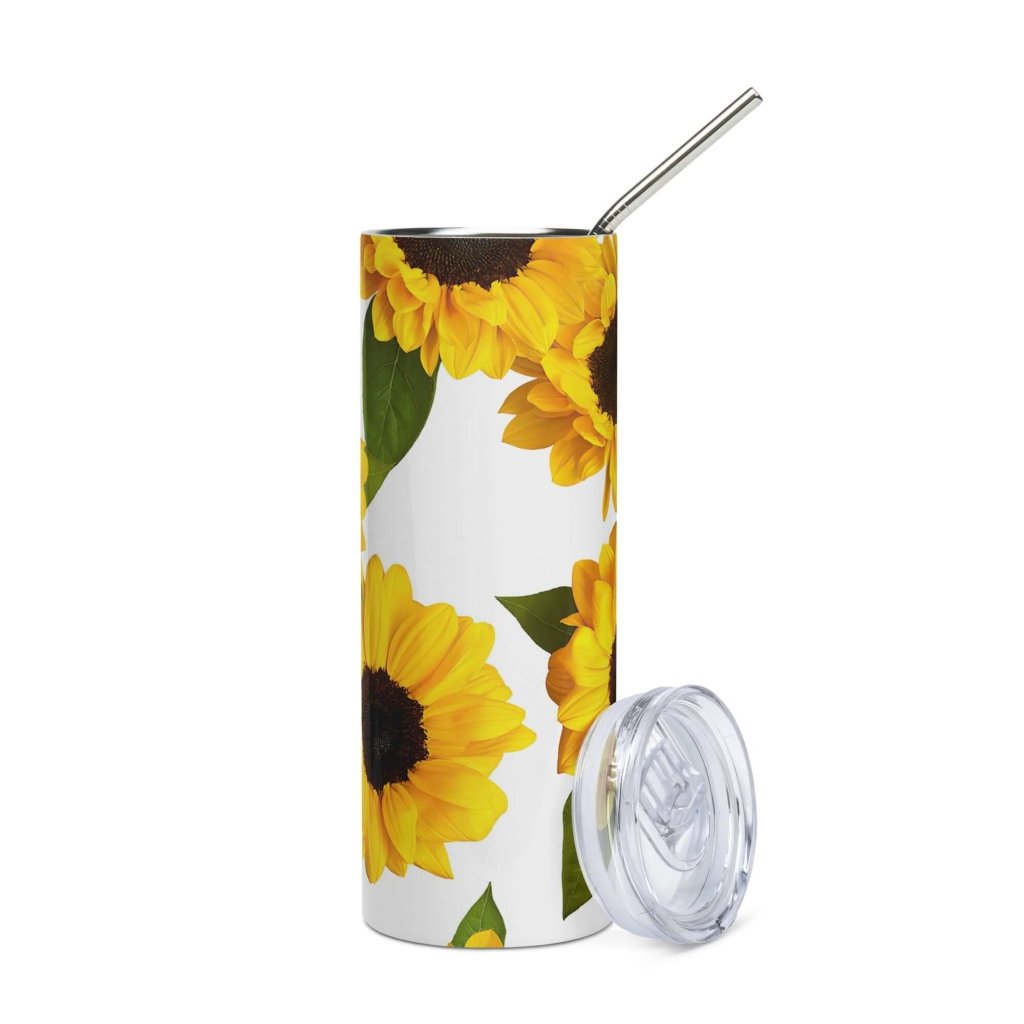 You're My Sunflower Stainless Steel Tumbler 20oz - Lorri Melas