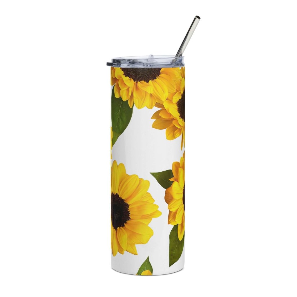 You're My Sunflower Stainless Steel Tumbler 20oz - Lorri Melas