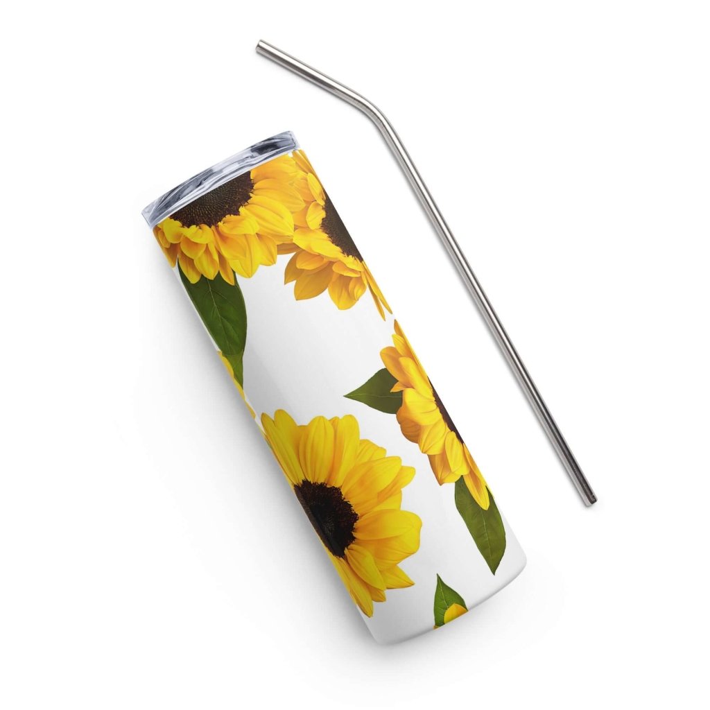 You're My Sunflower Stainless Steel Tumbler 20oz - Lorri Melas