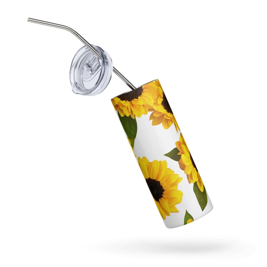 You're My Sunflower Stainless Steel Tumbler 20oz - Lorri Melas