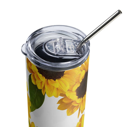 You're My Sunflower Stainless Steel Tumbler 20oz - Lorri Melas