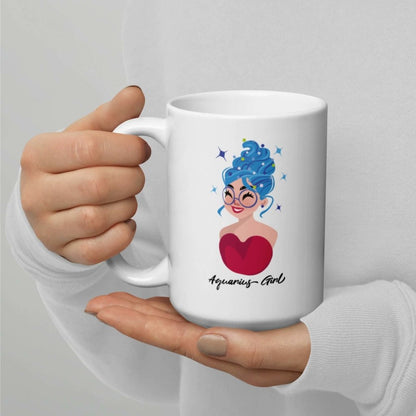 Zodiac Coffee Mug | Aquarius - Lorri Melas